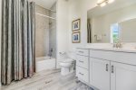 Guest Bathroom with tub/shower combo